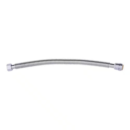 1" Push-to-Connect x 1 in. FIP x 24 in. Corrugated Stainless Steel Water Softer.