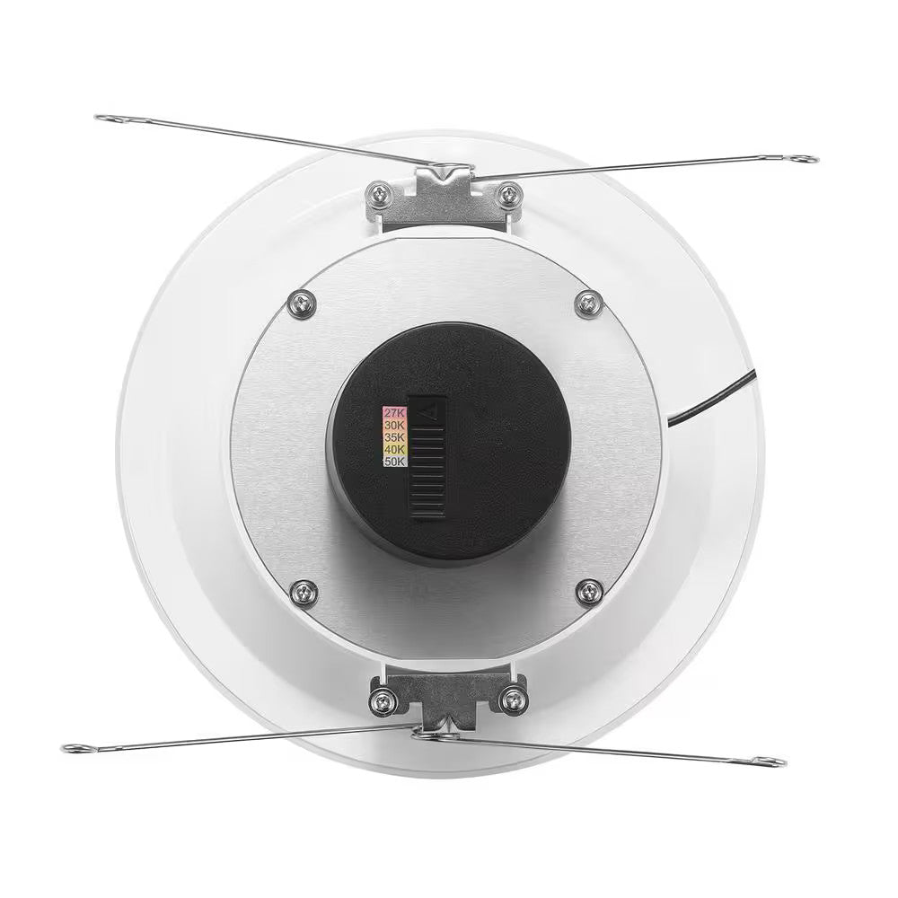 Commercial Electric 6" LED InfinitiEdge Recessed Retrofit Light Trim Adjust CCT