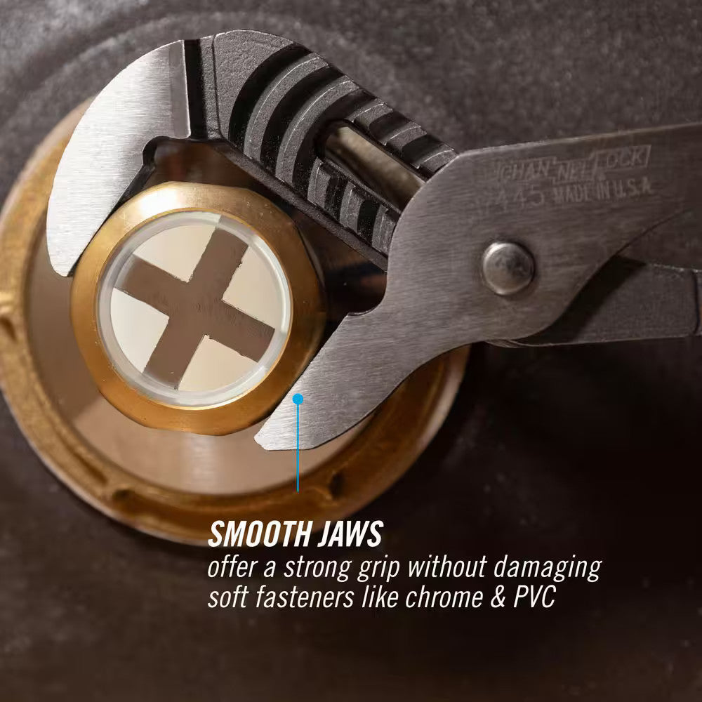 Channellock 12 in. Smooth Jaw Tongue and Groove Plier 445