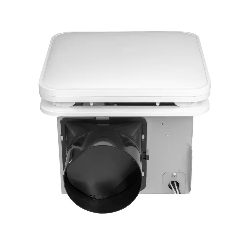 130 /160 CFM Ceiling Mount Room Side Installation Square Bathroom Exhaust Fan