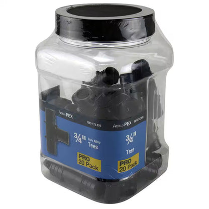 Apollo 3/4 in. Plastic PEX-B Barb Tee Pro Pack 20-Pack