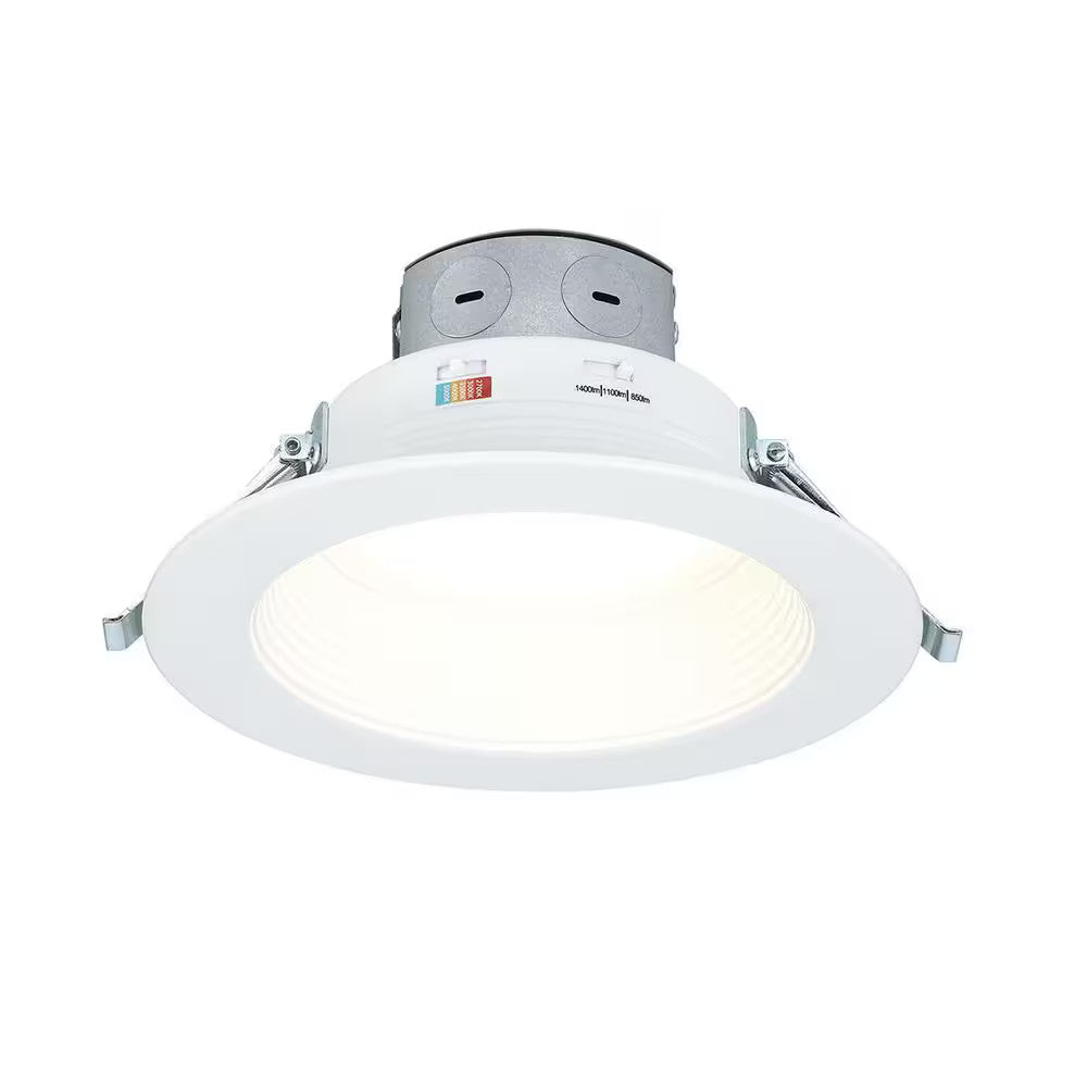 Commercial Electric Easy-Up 6" Canless Selectable CCT LED Recessed Light Kit