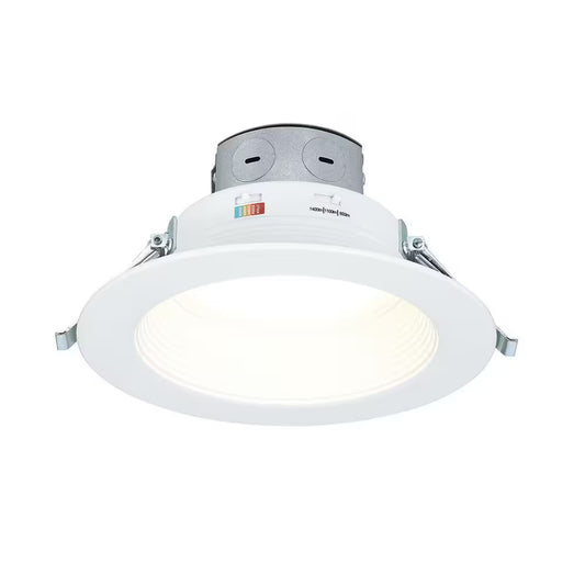 Commercial Electric Easy-Up 6" Canless Selectable CCT LED Recessed Light Kit