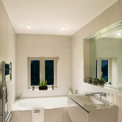 Commercial Electric LED 3 in Round Canless Recessed Light Trackless Soft White