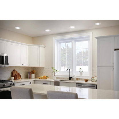*4-PACK* C.E. 5/6 in. Integrated LED White Dimmable Recessed Light Trim