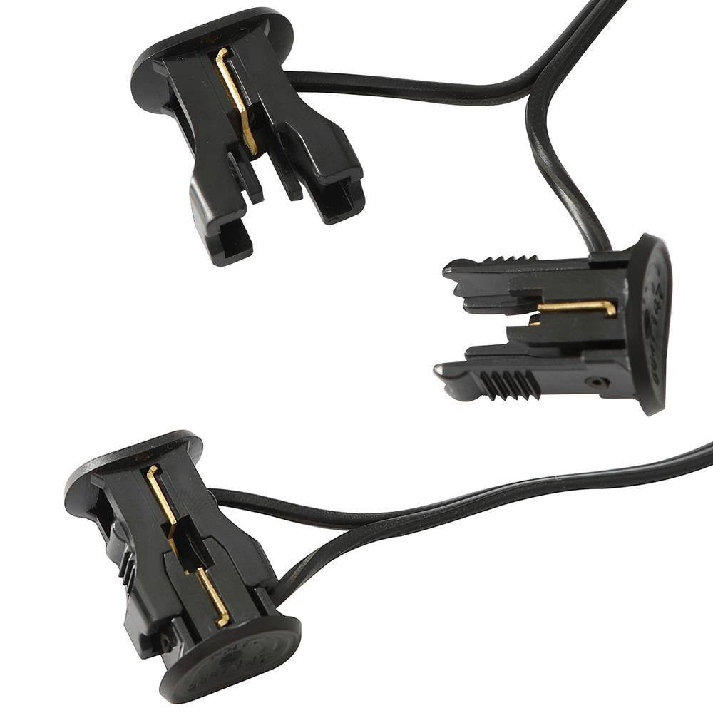 2 PACK- Hampton Bay Hubspace Smart Color Change Deck Lights 1009-913-060 Black 
