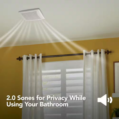 Broan-NuTone 696NE Bathroom Exhaust Fan 50 CFM Wall/Ceiling ENERGY STAR