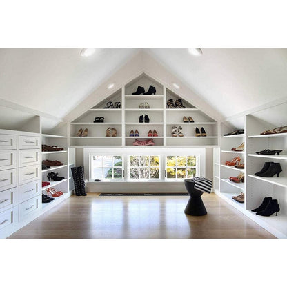 7.5 in. Trim 3000K 40-Watt Eq. Disk Light J-Box or Recessed Can Mounted (4-Pack)