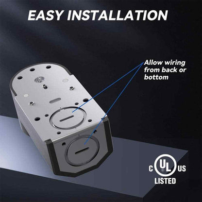 30 Amp 125/250V NEMA 10-30R Surface Mount Power outlet Straight Blade Range