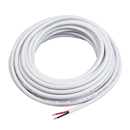 Armacost Lighting 24 ft. 8 m 18 AWG/2C White In-Wall Cable
