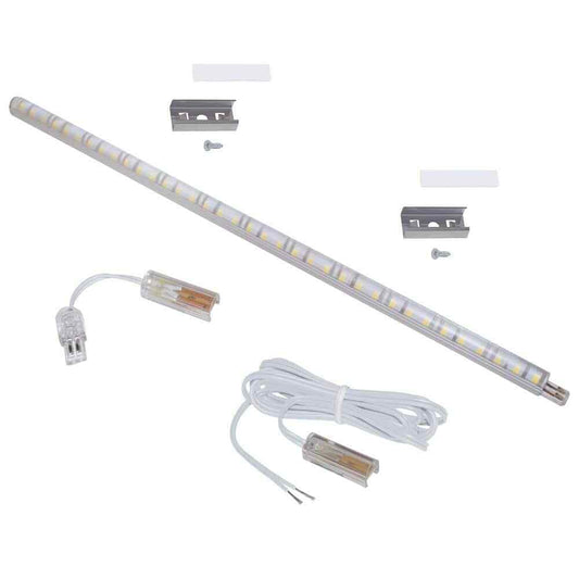 Armacost Lighting RigidStrip 24-Volt DC 12 in. LED Warm White 3000K Strip Light
