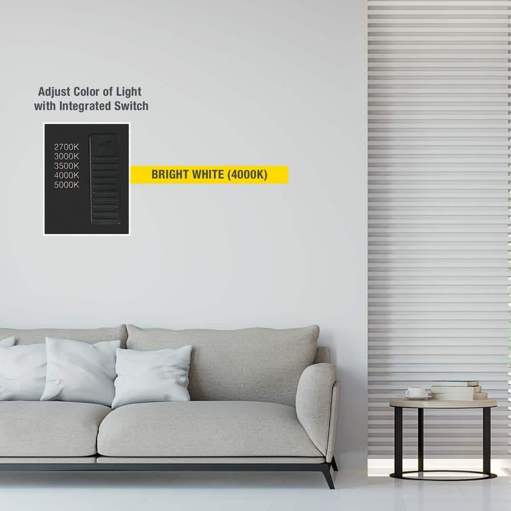 Commercial Electric Integrated LED 6" Retrofit Ultra Slim  Recessed Light, White