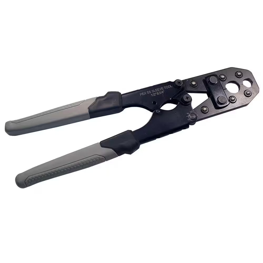 Apollo 1/2 in. and 3/4 in. PEX-B SS Cimp and Sleeve Combo Tool