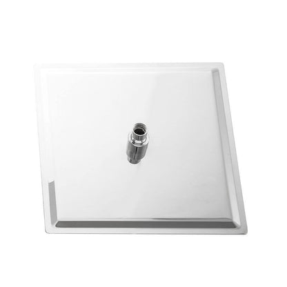  2.5 GPM 12 Ceiling Mount and Wall Mount Rain Fixed Shower Head Polished Chrome