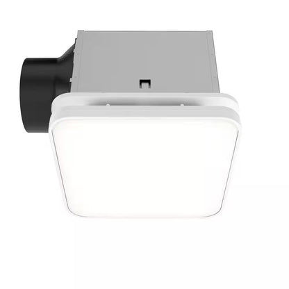 130 /160 CFM Ceiling Mount Room Side Installation Square Bathroom Exhaust Fan