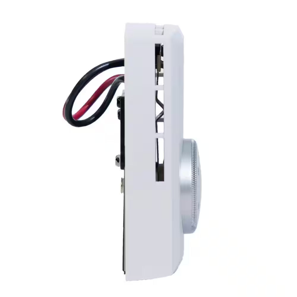 Cadet T521-W 08300 Wall Mount Single Pole Mechanical Thermostat, White, 22 Amp