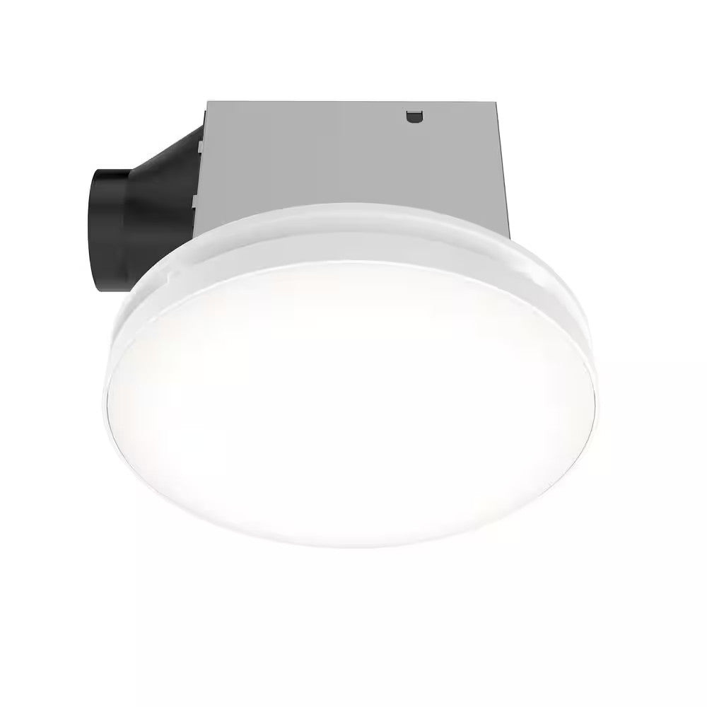 Commercial Electric 80/110 CFM Ceiling Mount Exhaust Fan LED/Night Light