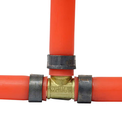 Apollo 1/2 in. Brass PEX-B Barb Tee 10-Pack APXT1210PK