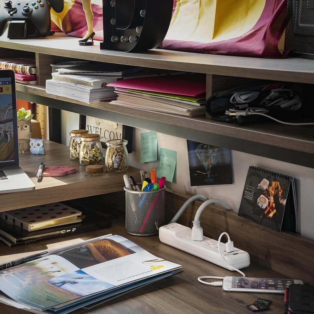 CyberPower 5 ft. 2 USB-A 1 USB-C 1500J 4-Outlet Surge Protector