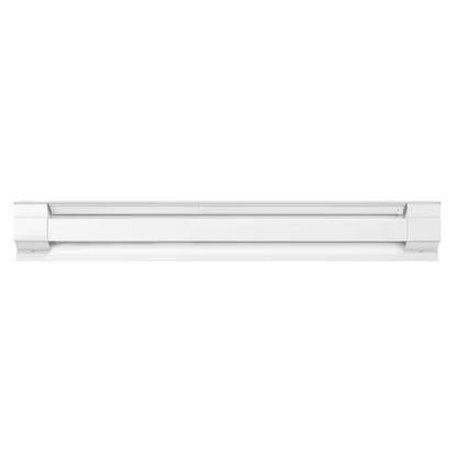 48 in. 240/208-volt 1 000/750-watt Electric Baseboard Heater in White