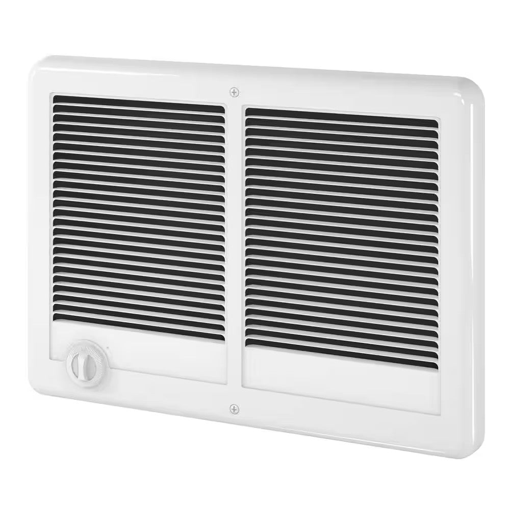 Cadet Com-Pak Twin 4,000-Watt 240-Volt Fan-Forced In-Wall Electric Heater White