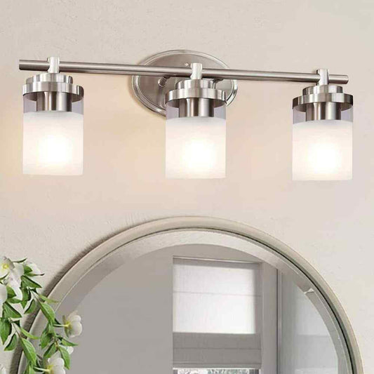 Cedar Hill 3-Light Silver Vanity Light 412305
