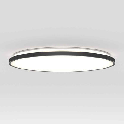 Artika Europa Modern Black LED CCT 3 Flush Mount Ceiling Light Fixture