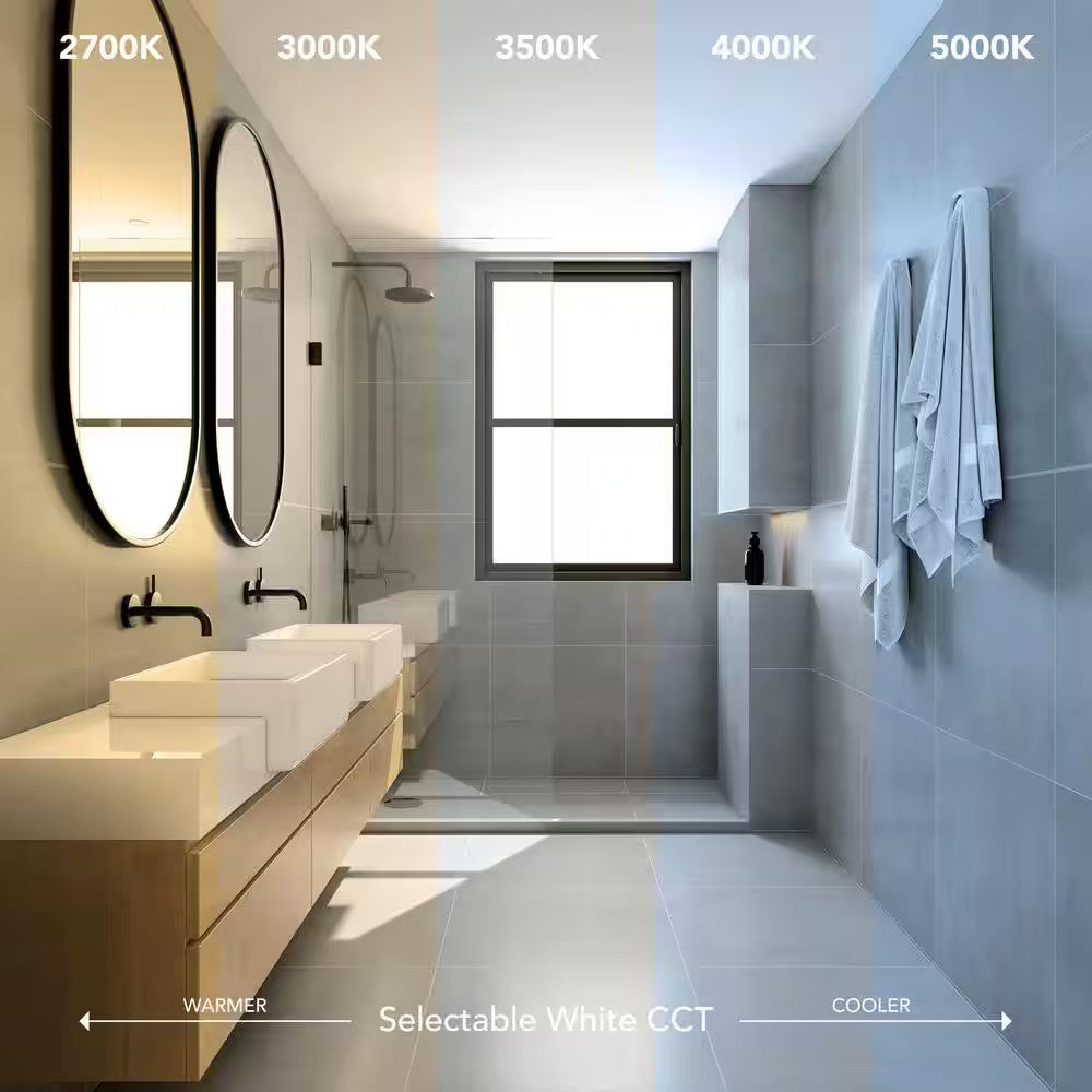 Commercial Electric BF1110 Bathroom Exhaust Fan, Night Light and Humidity Sensor