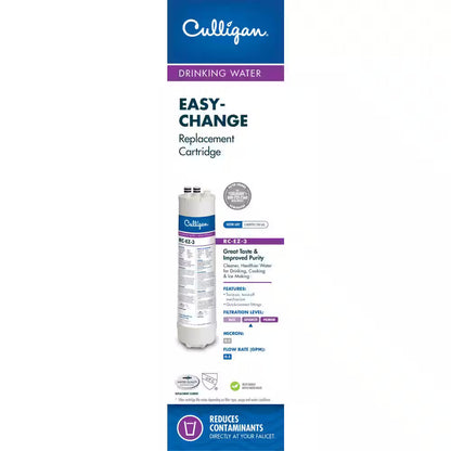 Culligan EZ-Change Replacement Advanced Filtration Water Filter Cartridge