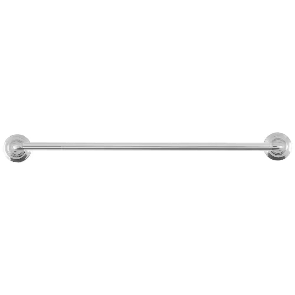 Constructor 3-piece Bath Hardware Set 24" Towel Bar Towel Ring TP Holder, Chrome