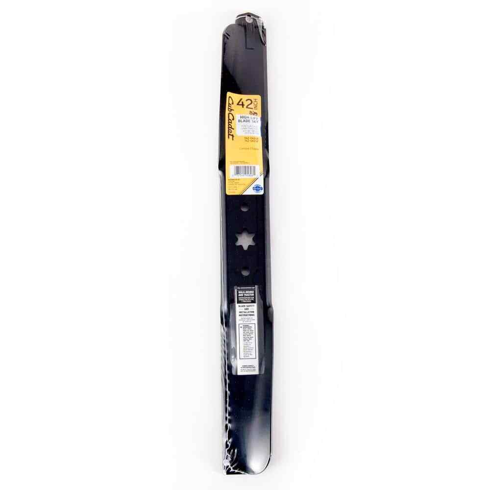 Cub Cadet High Lift Blade Set for 42 in. Riding Lawn Mowers w/ 6-Point Star OEM