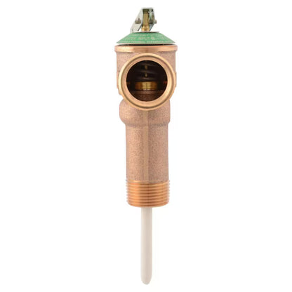 Cash Acme 24658-0150 TP Relief Valve 3/4" 3-1/2" Shank Brass