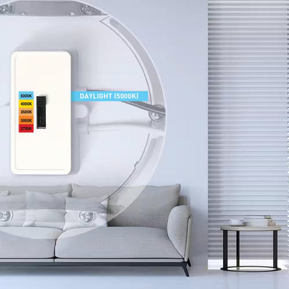 Commercial Electric 6" LED InfinitiEdge Recessed Retrofit Light Trim Adjust CCT