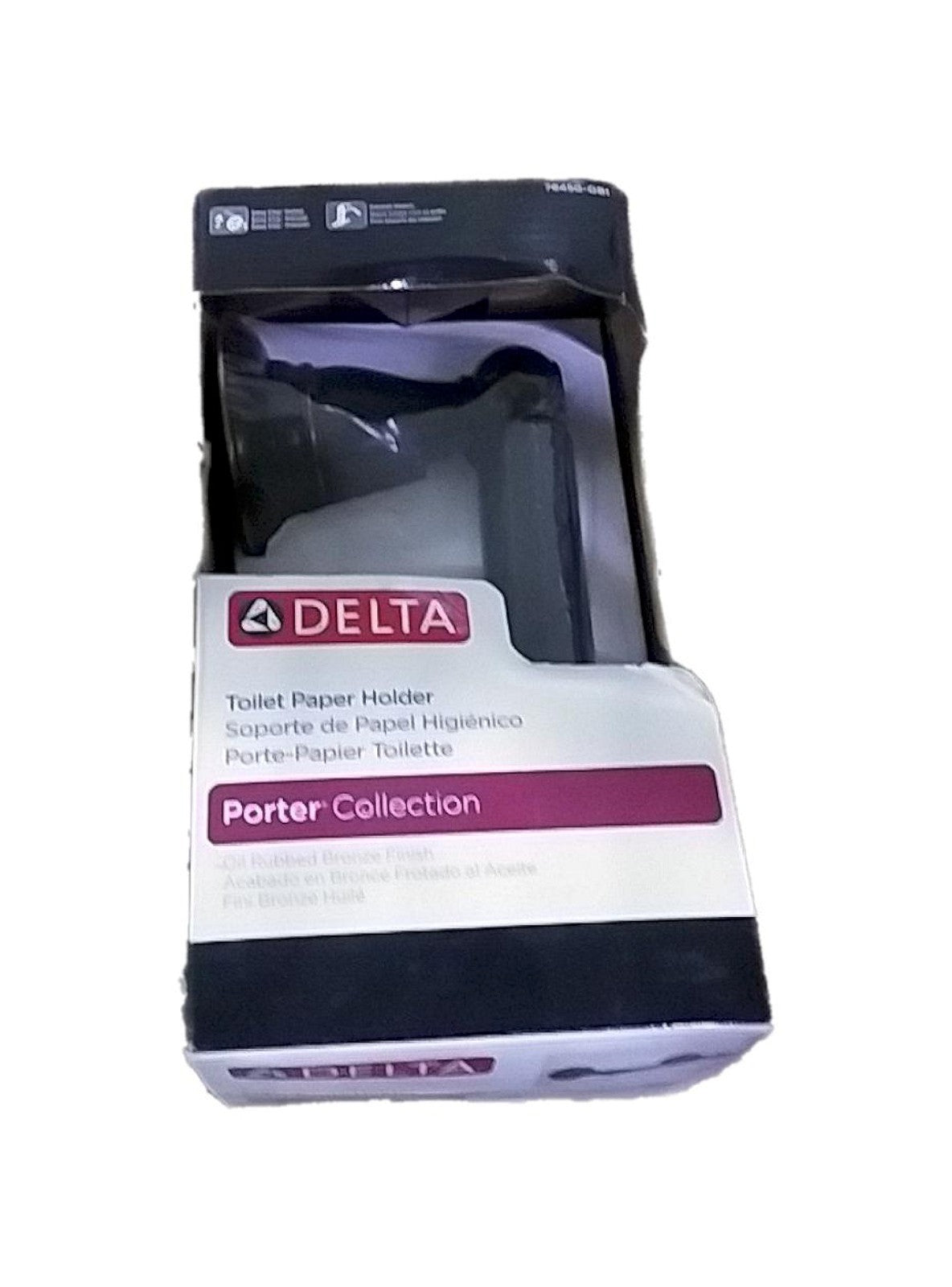 Delta Porter Toilet Paper Holder in Oil Rubbed Bronze