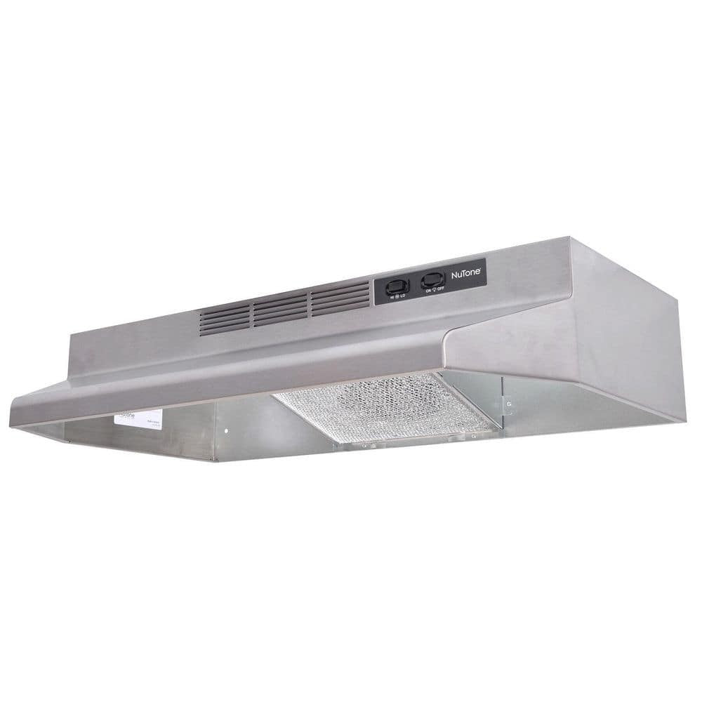 Broan-NuTone RL6200 30" Ductless Under Cabinet Range Hood +Light Stainless Steel