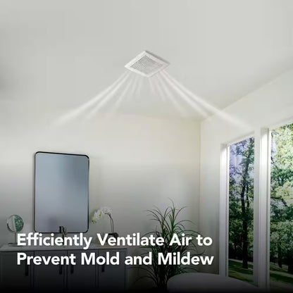 Broan-NuTone 696NE Bathroom Exhaust Fan 50 CFM Wall/Ceiling ENERGY STAR