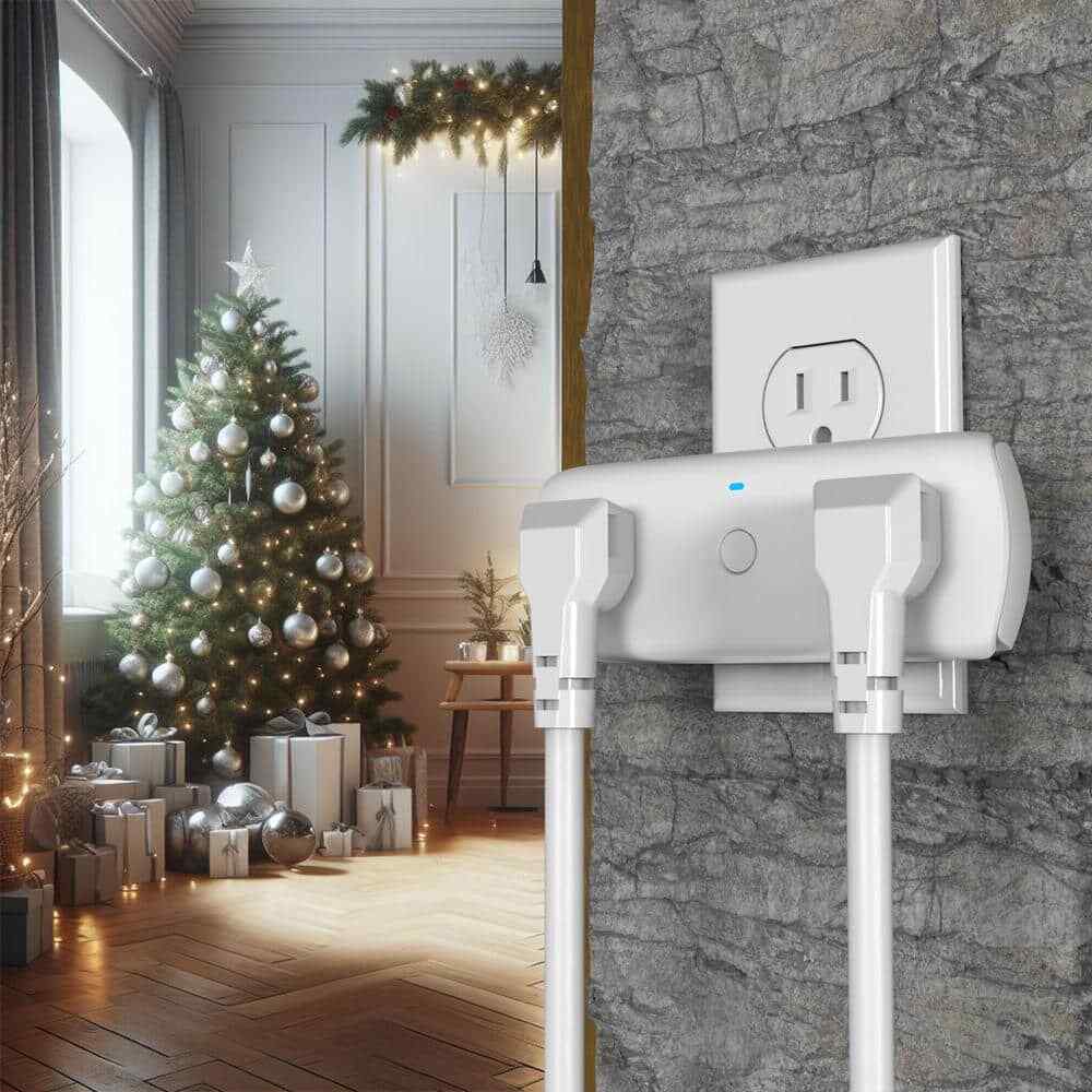 Commercial Electric Wireless Indoor Remote Control AC/DC Adapter White 3-Pack