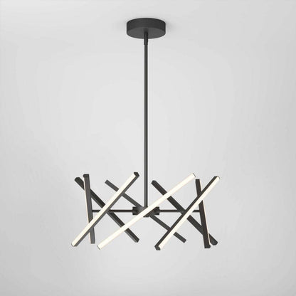 Artika Malibu 30W 1 Light Black Modern 3 CCT Integrated Pendant Light NEW