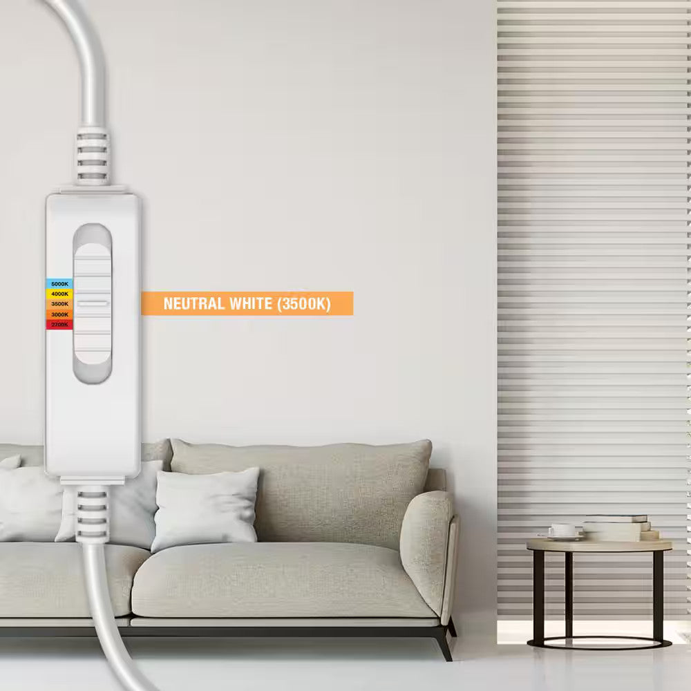 Commercial Electric Ultra Slim 4 in. Canless Recessed LED Kit - Brushed Nickel