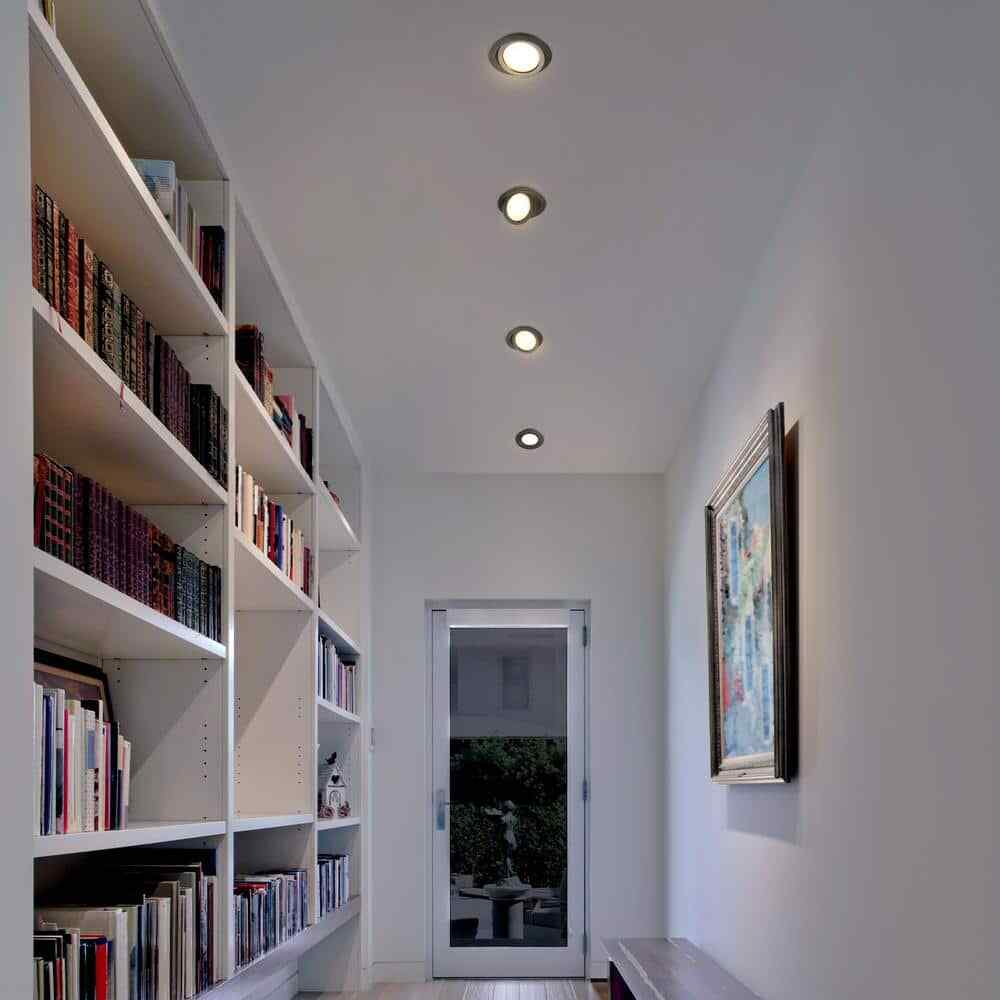 CE Directional Integrated LED 6 in Round Adj Color Temp Canless Recessed Light