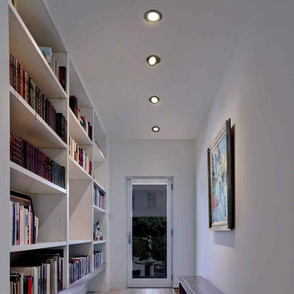 CE Directional Integrated LED 6 in Round Adj Color Temp Canless Recessed Light