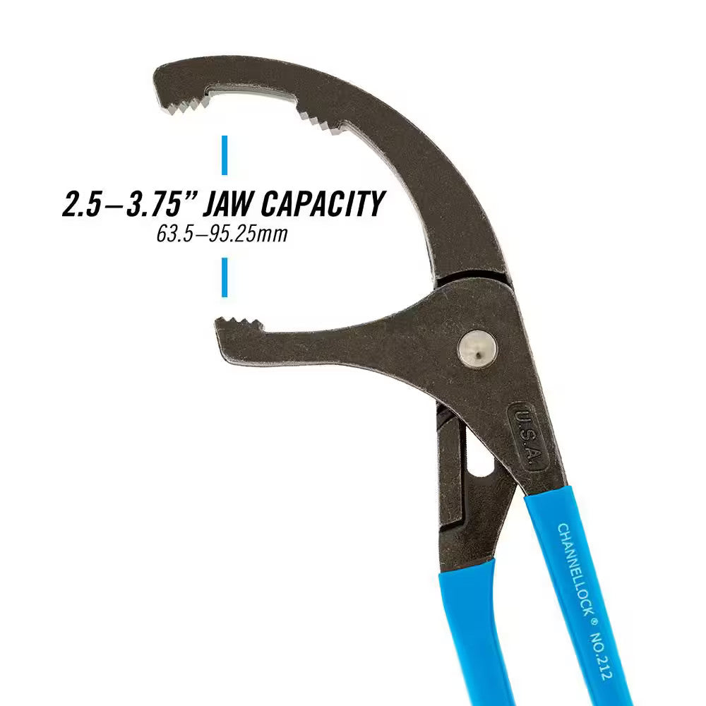 Channellock 12 in. PVC and Oil Filter Tongue and Groove Plier