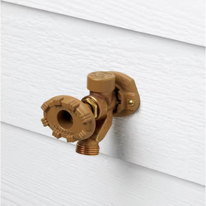 1/2" x 1/2" Brass Sweat x MPT x 10" Freeze-Resistant Anti-Rupture Sillcock Valve