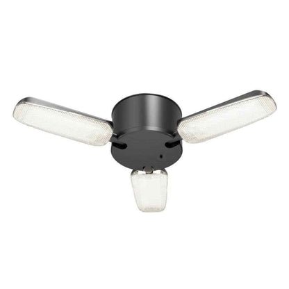 Commercial Electric 8000 Lumen Black LED Utility Garage Shop Light w/ Remote