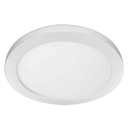  Commercial Electric 15" White LED adjustable 1650 Lum Round Flat Ceiling Light