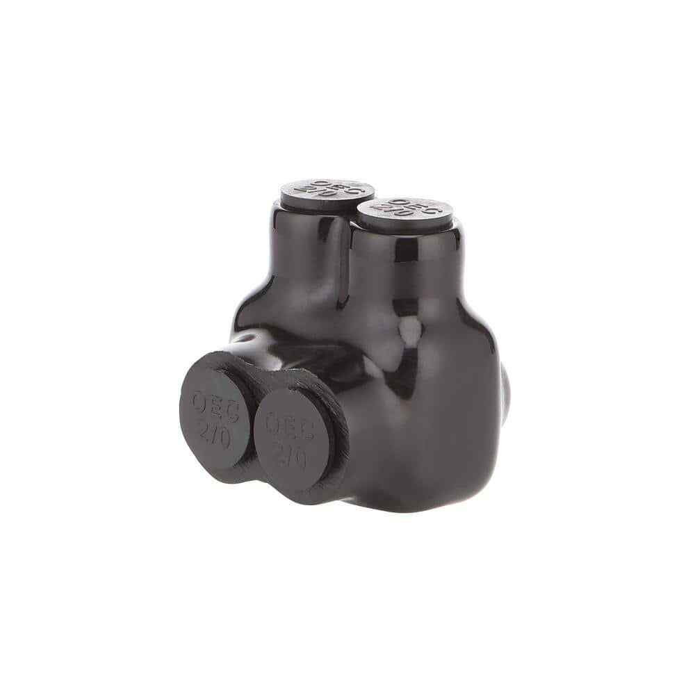 Commercial Electric 14 AWG to 2/0 AWG 2-Port Insulated Multiple Tap Connector 