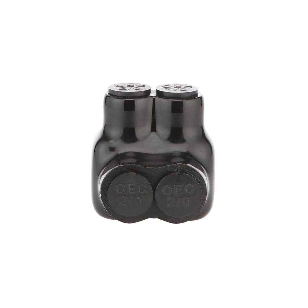 Commercial Electric 14 AWG to 2/0 AWG 2-Port Insulated Multiple Tap Connector 