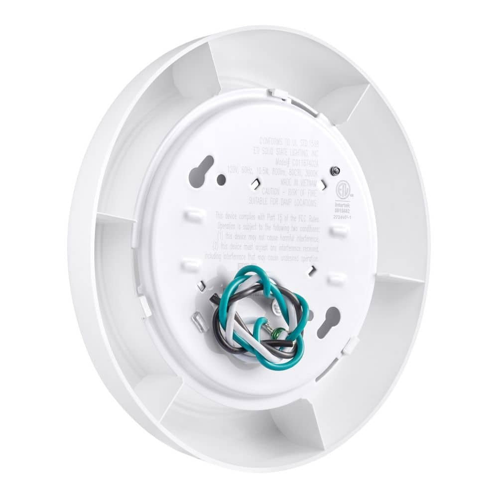 Commercial Electric 6 in LED Flush Mount Ceiling Light J Box Compatible 6 Pack