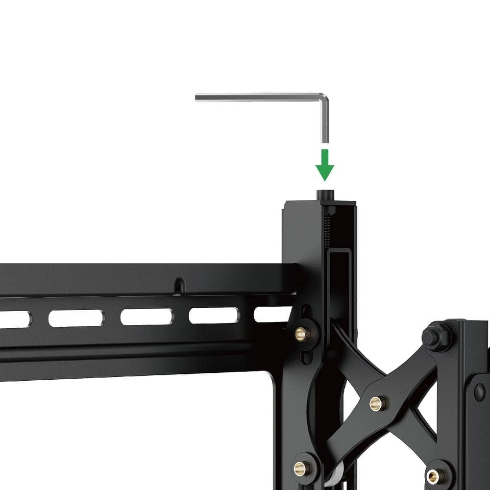 Commercial Electric Extend and Tilting TV Wall Mount for 42 in. to 90 in. TVs