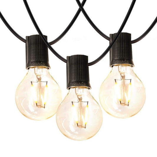 Brightech Ambience Pro LED String Lights - 26 Ft Patio Lights Outdoor Waterproof